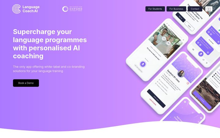 Screenshot of englishcoach.ai