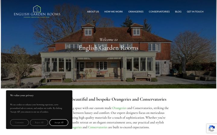 Screenshot του englishgardenrooms.co.uk