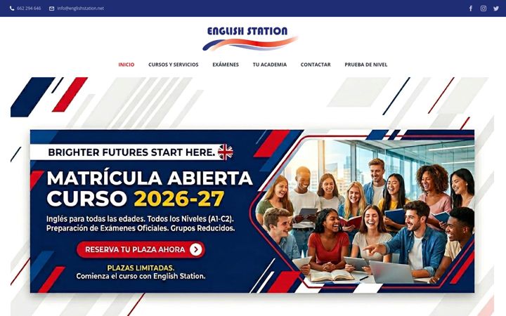 Screenshot di englishstation.net
