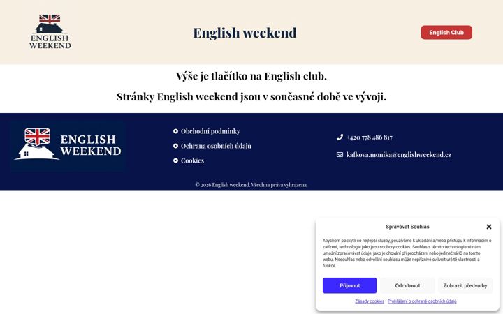 Screenshot of englishweekend.cz