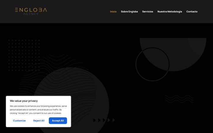Screenshot of engloba-digital.com