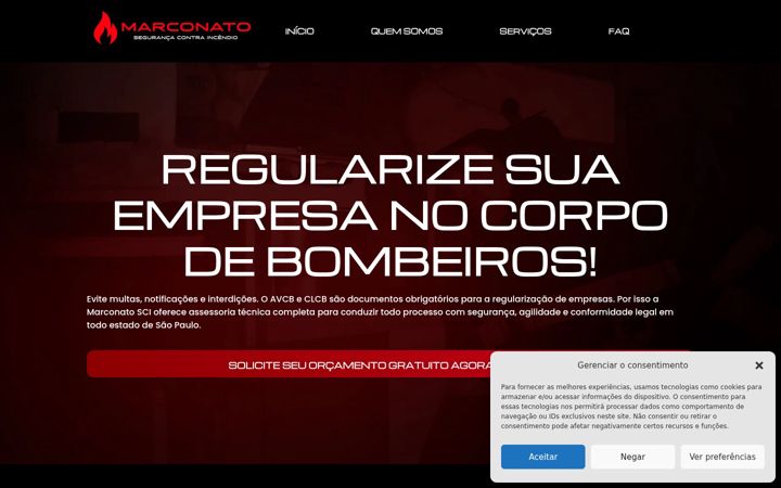 Screenshot of engmarconato.com