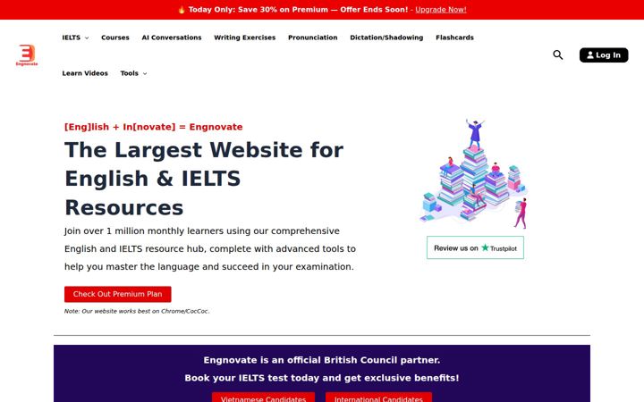 Screenshot of engnovate.com