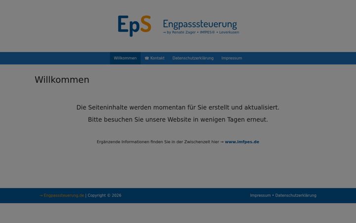 Captura de ecrã de engpasssteuerung.de