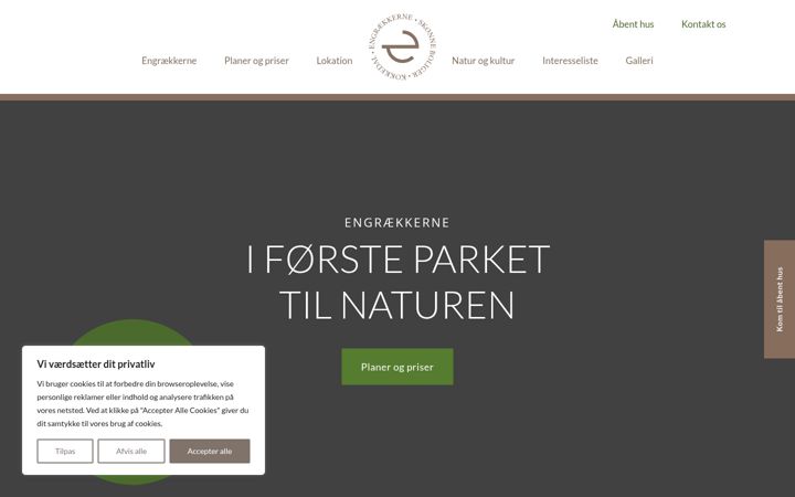 Skärmbild av engraekkerne.dk
