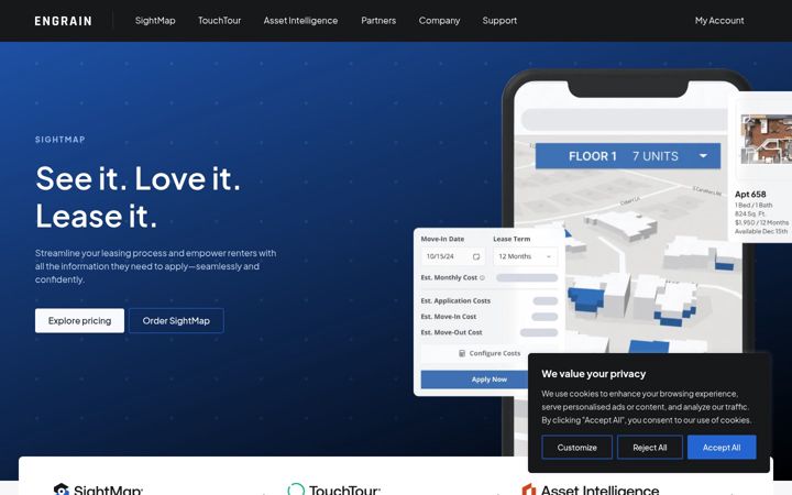 Screenshot of engrain.com