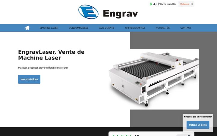 Screenshot of engrav-avis.fr