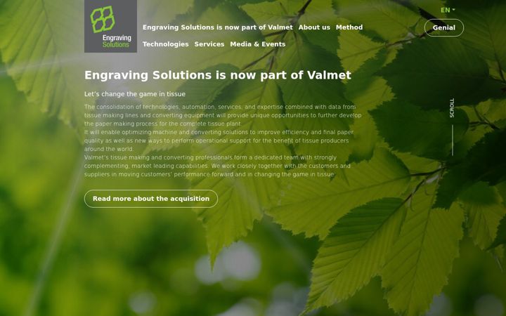 Skærmbillede af engravingsolutions.it
