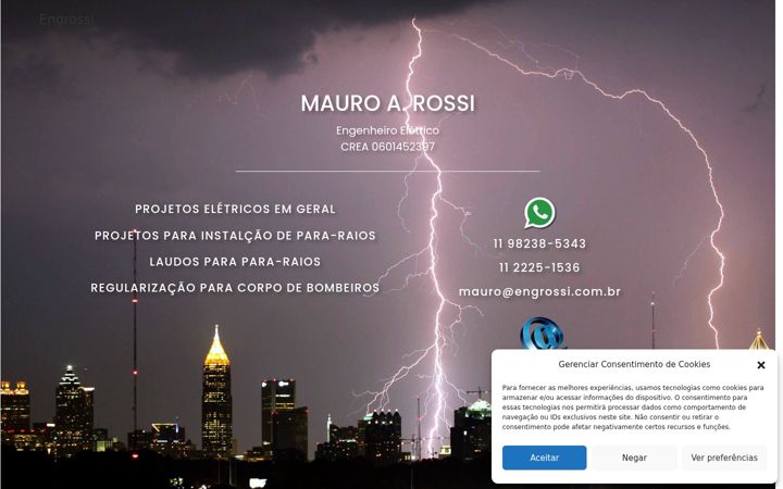 Screenshot of engrossi.com.br