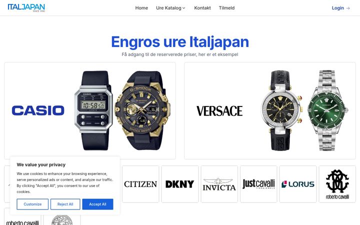 Screenshot of engrosure.dk