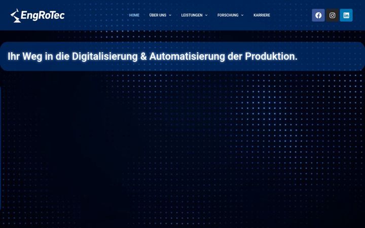 Captura de pantalla de engrotec.de
