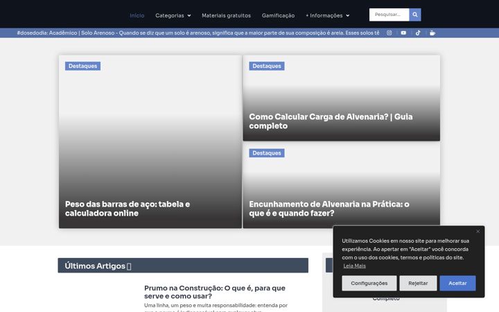 Captură de ecran a engsette.com.br