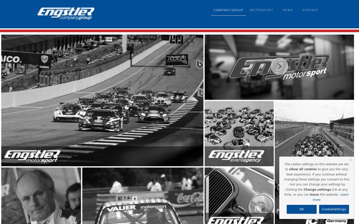 Captura de pantalla de engstler-motorsport.de