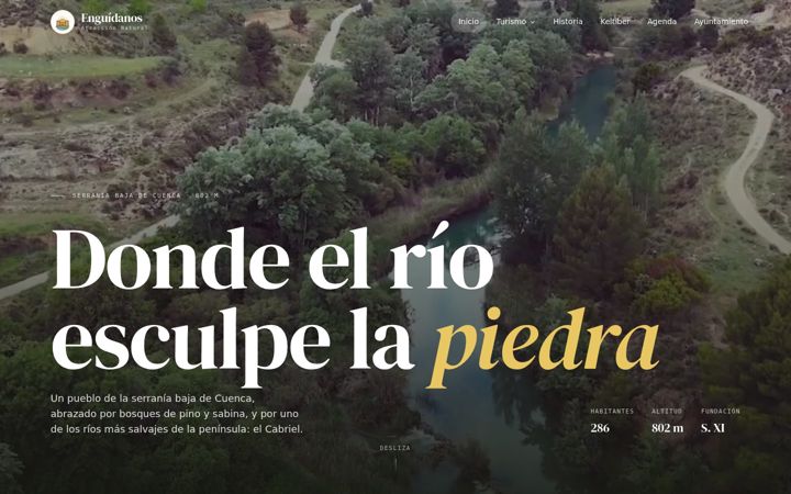 Screenshot of enguidanos.es