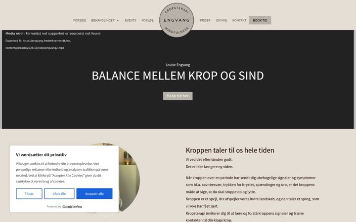 Skärmbild av engvangkropsterapi.dk