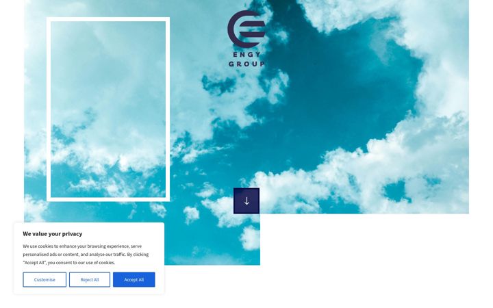 Screenshot von engygroup.co.uk
