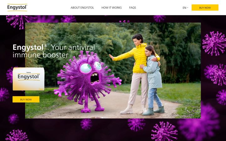 Screenshot of engystol.com