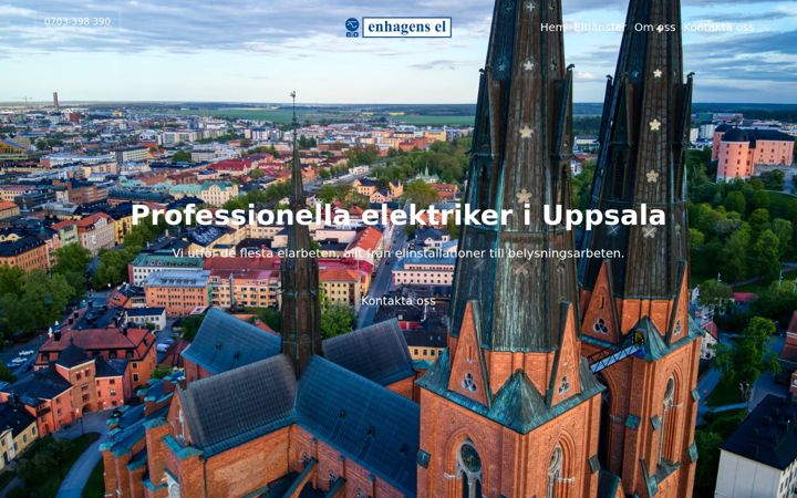 Zrzut ekranu enhagens-el.se
