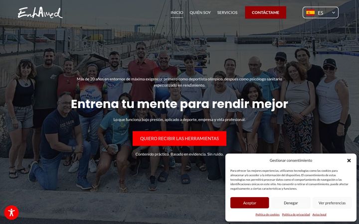 Screenshot di enhamed.net