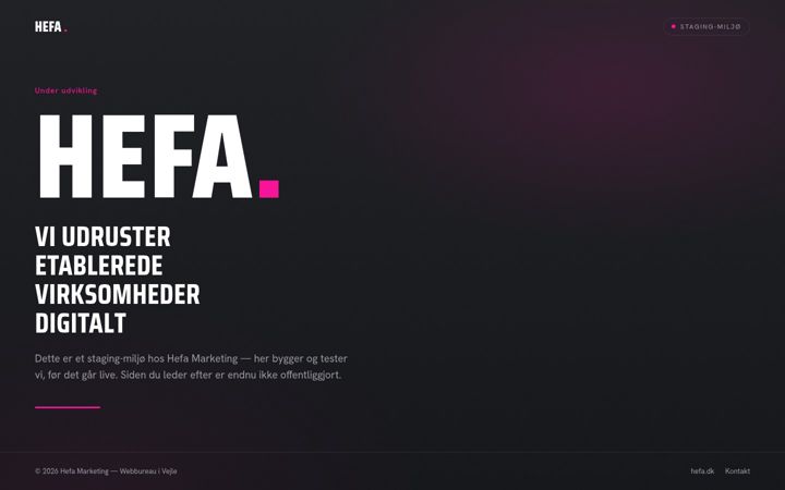 Screenshot of enhefaside.dk