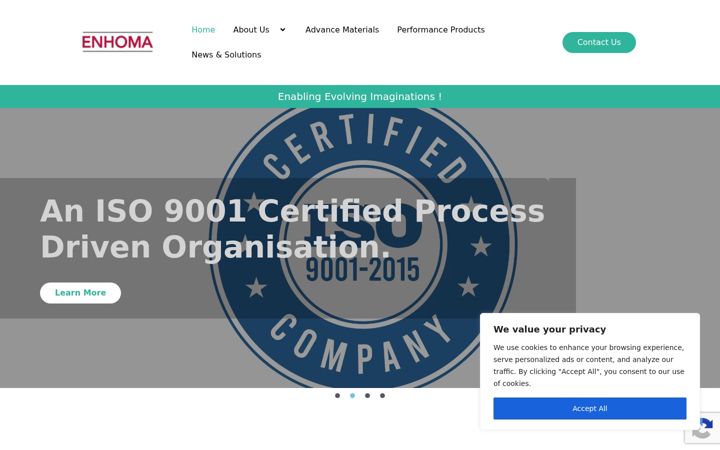 Screenshot of enhoma.com
