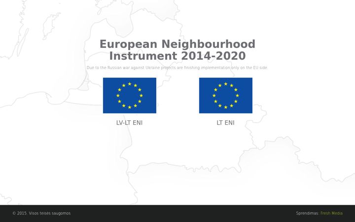 Screenshot von eni-cbc.eu