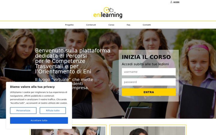 Screenshot of eni-learning.com