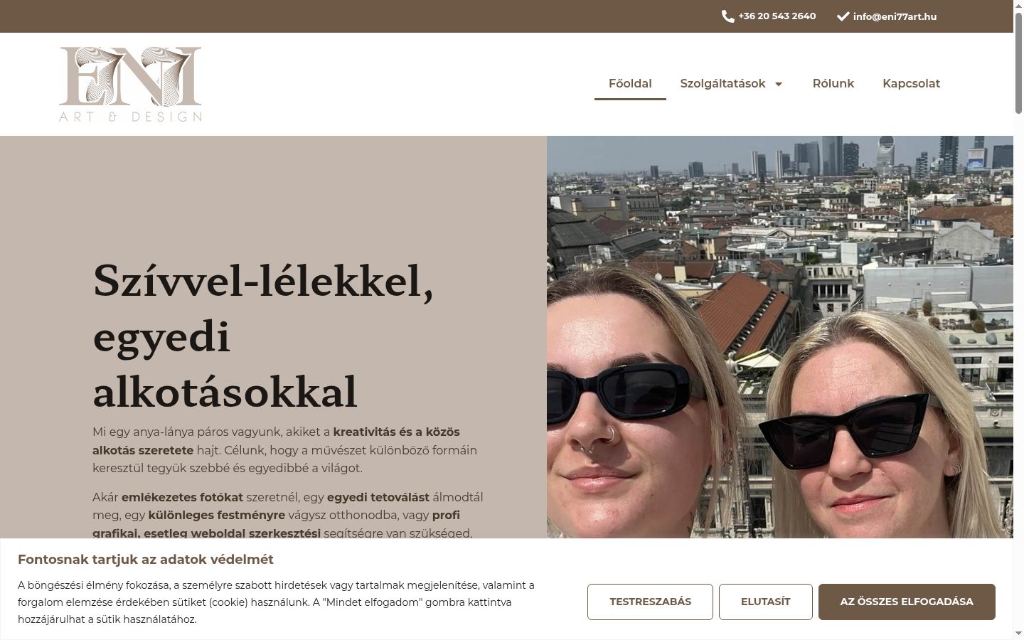 Screenshot tal-banner tal-kunsens muri qabel kwalunkwe interazzjoni