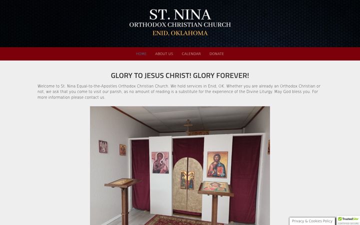 Screenshot stránky enidorthodox.org