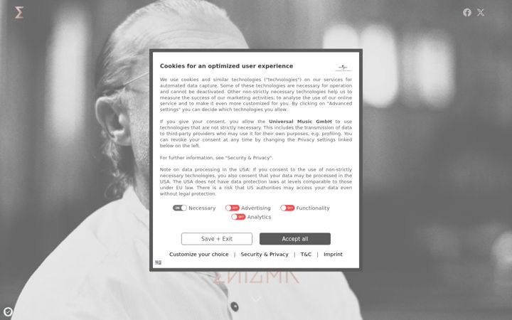 Captura de pantalla de enigma-vinyl-box.de