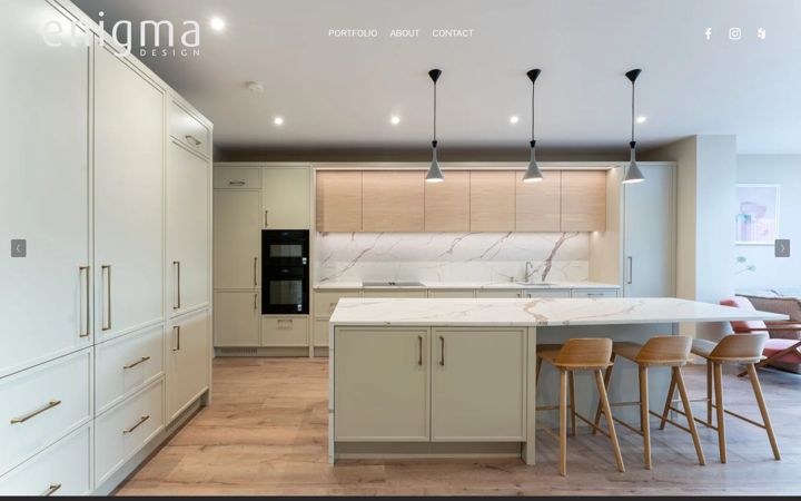 Screenshot of enigmadesign.ie