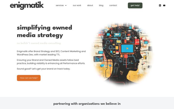 Screenshot of enigmatik.com