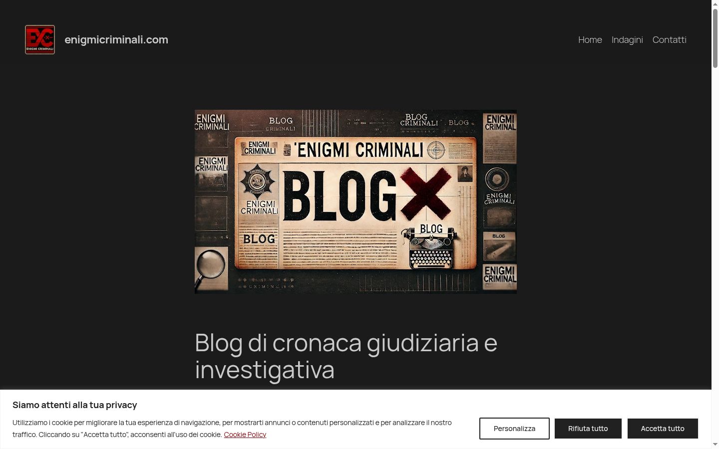 Screenshot tal-banner tal-kunsens muri qabel kwalunkwe interazzjoni