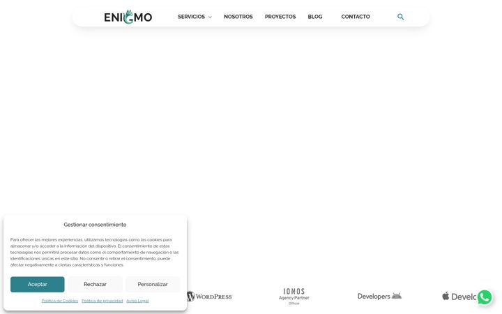 Екранна снимка на enigmo.es