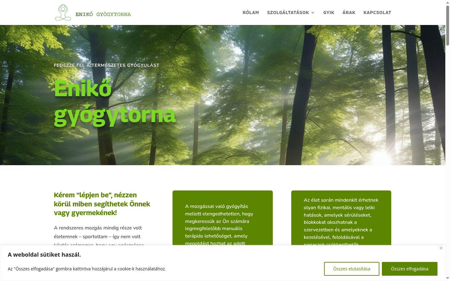 Screenshot des Einwilligungsbanners vor jeglicher Interaktion