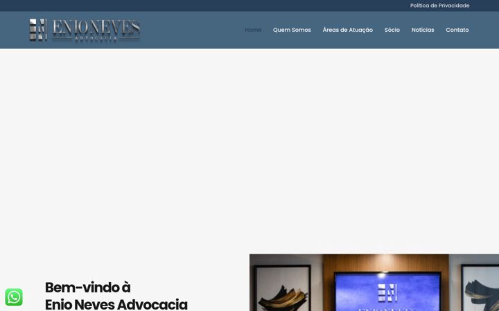 Captură de ecran a enioneves.adv.br