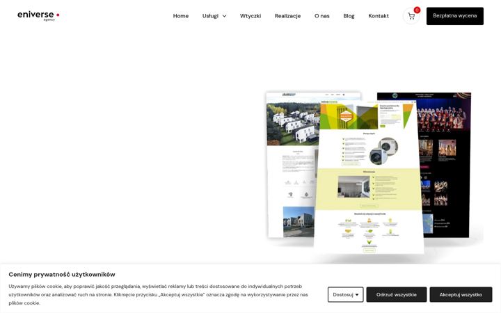 Snímek obrazovky eniverse.pl