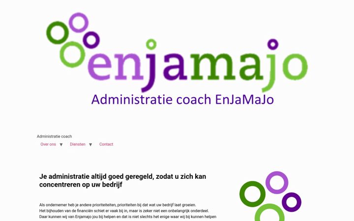 Captură de ecran a enjamajo.nl