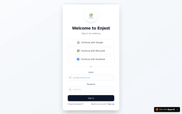 Screenshot of enjest.com
