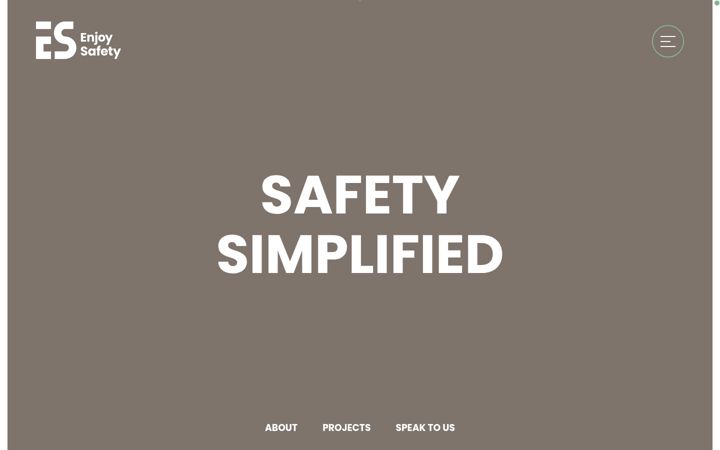Kuvakaappaus sivustosta enjoy-safety.co.uk