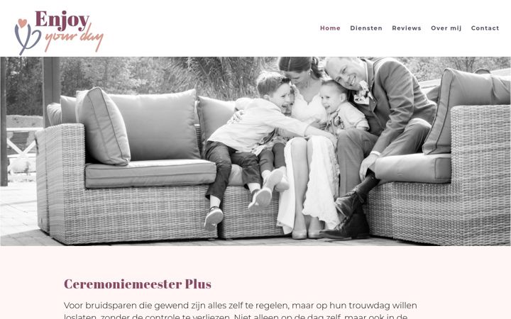 Screenshot of enjoy-yourday.nl