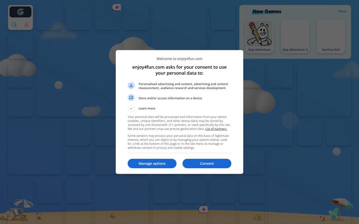 Screenshot of enjoy4fun.com