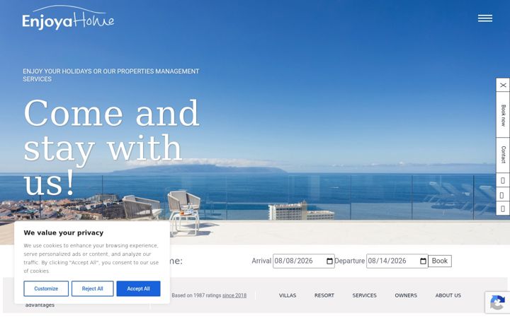 Екранна снимка на enjoyahome.es