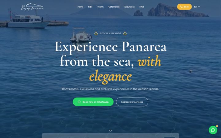 Screenshot of enjoypanarea.com