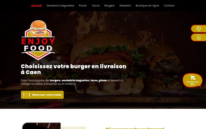 Screenshot of enjoysfood.fr