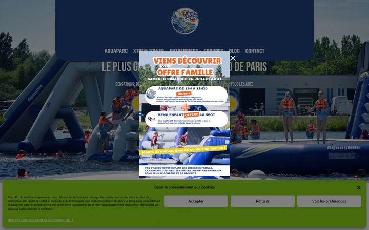 Screenshot of enjoythegame.fr