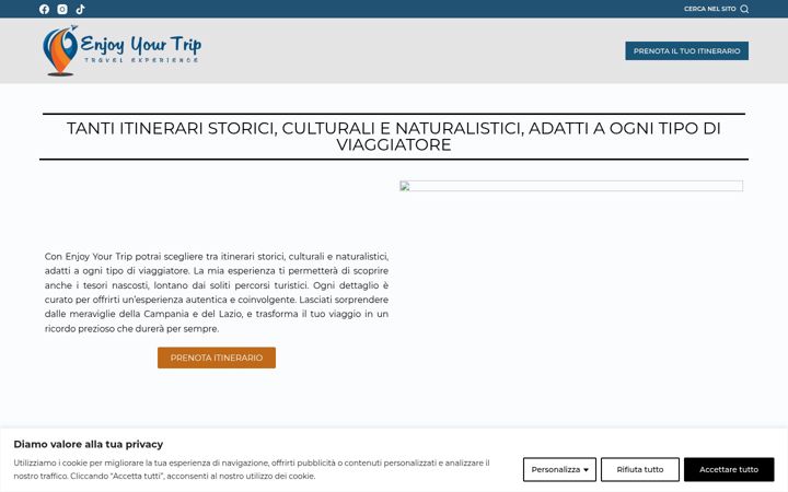 Screenshot of enjoyyourtrip.it
