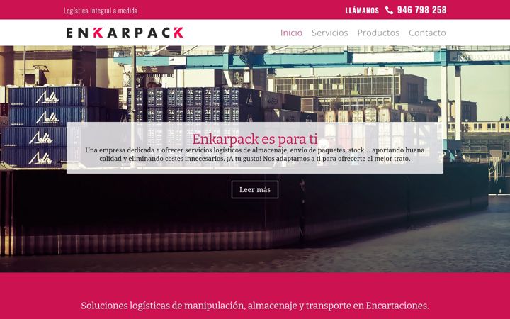 Screenshot of enkarpack.com