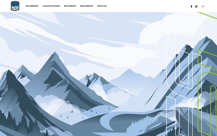 Screenshot of enkarterriextremtrails.com