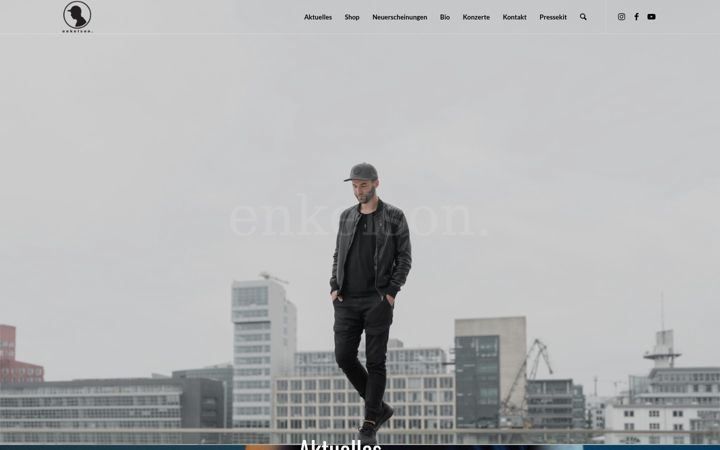Zrzut ekranu enkelson-official.de